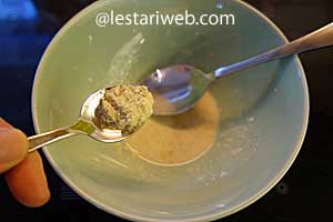 Membuat Dadar Tahu Step 4