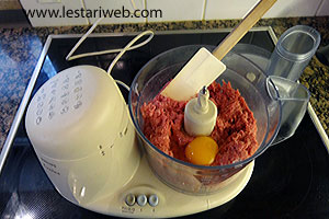 Daging Giling Campur Telur