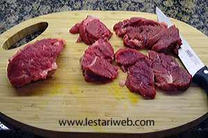 Daging Sapi untuk masakan Daging Lapis