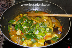 Daun Bawang Rica Rodoh