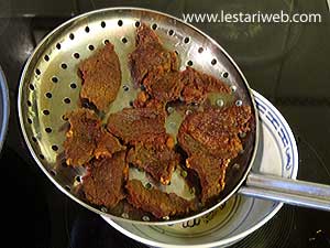 Daging Dendeng Goreng Kering