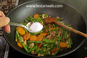 Garam Untuk Tumis Buncis