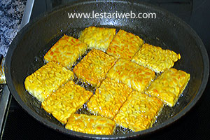 Goreng Tempe Setengah Matang