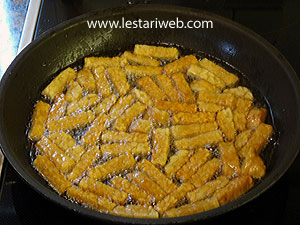 Goreng Tempe Untuk Oseng