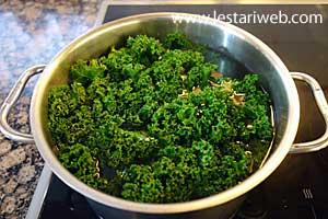 Gudeg Daun Singkong Step 1