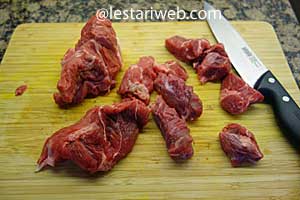 Masak Gulai Lemak Step 1