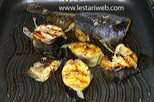 Ikan Gabus Bakar