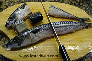 Ikan Tongkol Disiangi