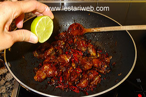 Jeruk Nipis Untuk Ayam Masak Lombok