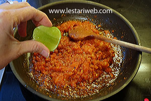 Jeruk Nipis Untuk Balado