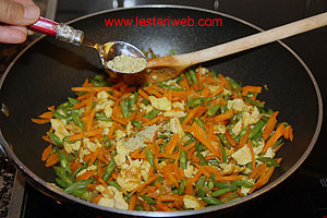 Kaldu Untuk Orak Arik Telor