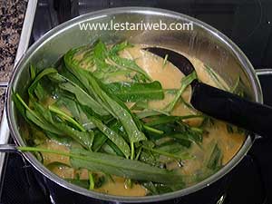 Kangkung Dimasak Hela Uwe