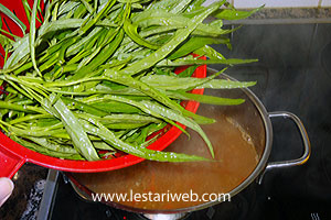 Kangkung Untuk Sayur Asem