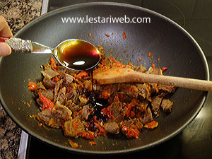 Kecap Untuk Gongso Daging