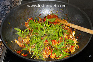 Kemangi Untuk Tumis Cakalang