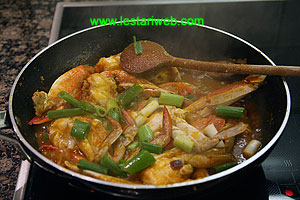 Masak Kepiting Asam Manis