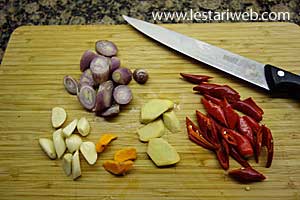 Kepiting Goreng Step 1