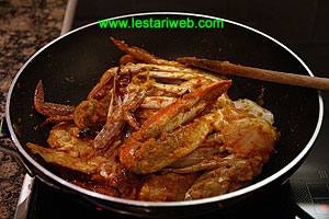 Kepiting Masak Asam Manis