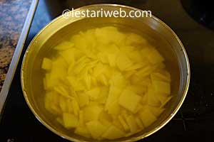 Masak Kering Kentang Step 2