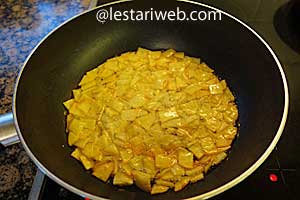 Masak Kering Kentang Step 4