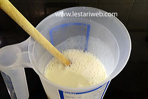 Larutan Vla Pisang Ijo