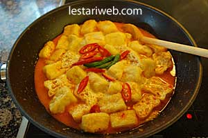 Lodeh Tahu Labu Siam Step 13