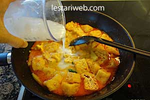 Lodeh Tahu Labu Siam Step 14