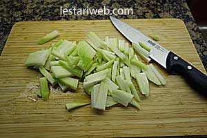 Lodeh Tahu Labu Siam Step 2