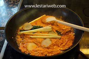 Lontong Cecek Step 5