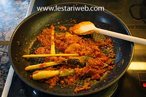 Lontong Cecek Step 6