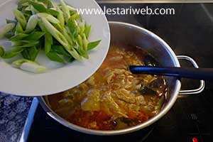 Lontong Cecek Step 9