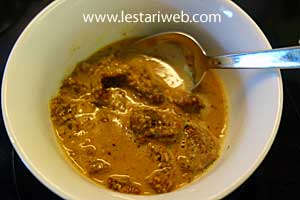 Lontong Pecel Step 10