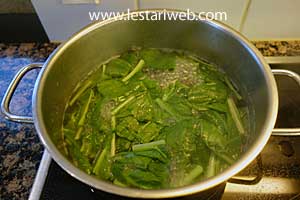 Lontong Pecel Step 5