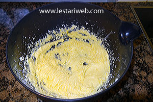 Margarine Setelah Dimixer