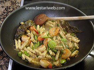 Masak Oseng Lombok Ijo