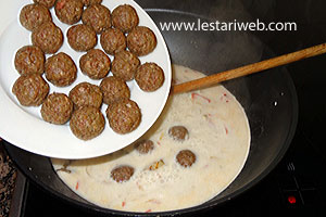 Masak Sayur Bola Daging