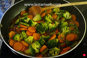 Masak Tumis Buncis Wortel