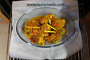 Memanggang Ayam Paniki