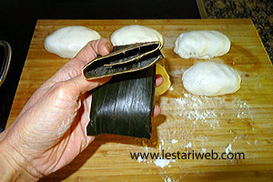 Membungkus Lepek Binti4