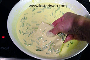 Mencelup Tempe Kemul