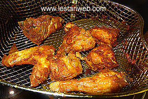 Ayam Goreng Bumbu Kuning Matang
