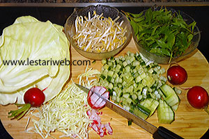 Mengiris Bahan Trancam