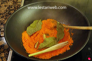 Menumis Bumbu Sambal Udang