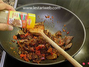 Merica Untuk Gongso Daging