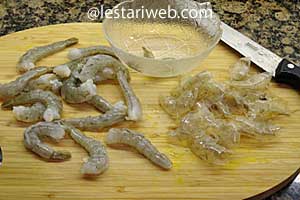 Nasi Goreng Udang Step 1 