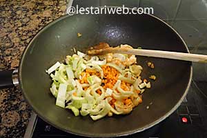 Nasi Goreng Udang Step 5