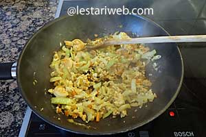 Nasi Goreng Udang Step 8