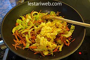 Orak Arik Sawi utih Stepr 9