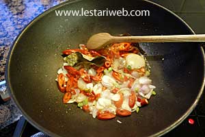 Oseng Oseng Tahu Pare Step 9