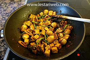 Oseng Tahu Telur Puyuh Step 15